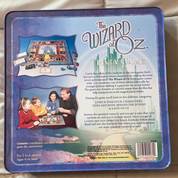 Wizard of Oz Trivia Game - Picture 6 of 8